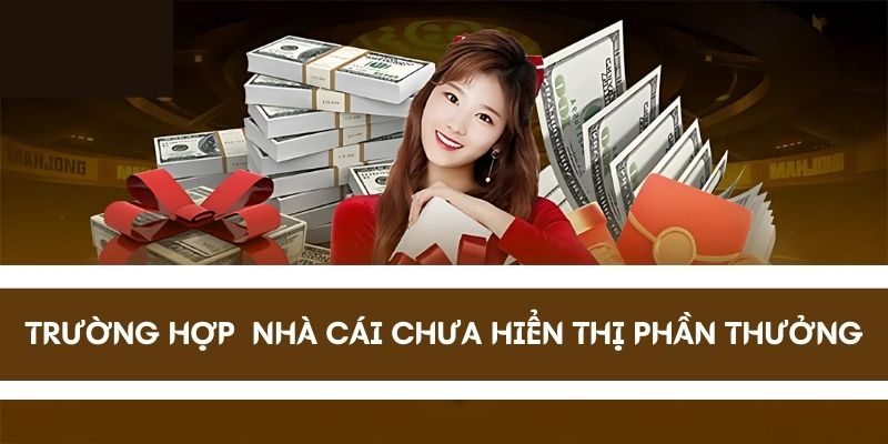 Hệ thống chưa xử lý và cập nhật phần thưởng ưu đãi