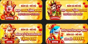 nạp tiền 200K tặng thưởng 888K